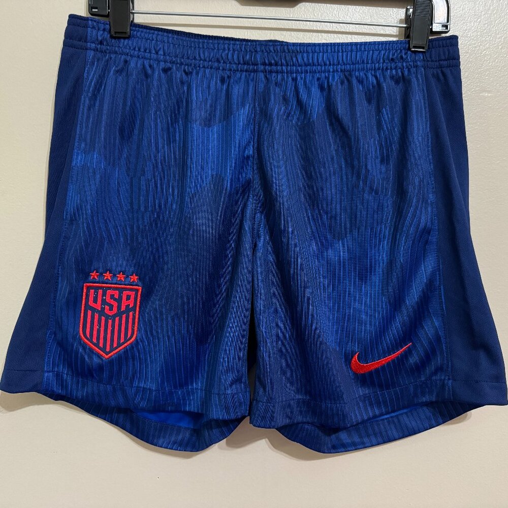 Nike USWNT Team USA 2023 Stadium Away Soccer Shorts Women's M DR4014-406 NEW